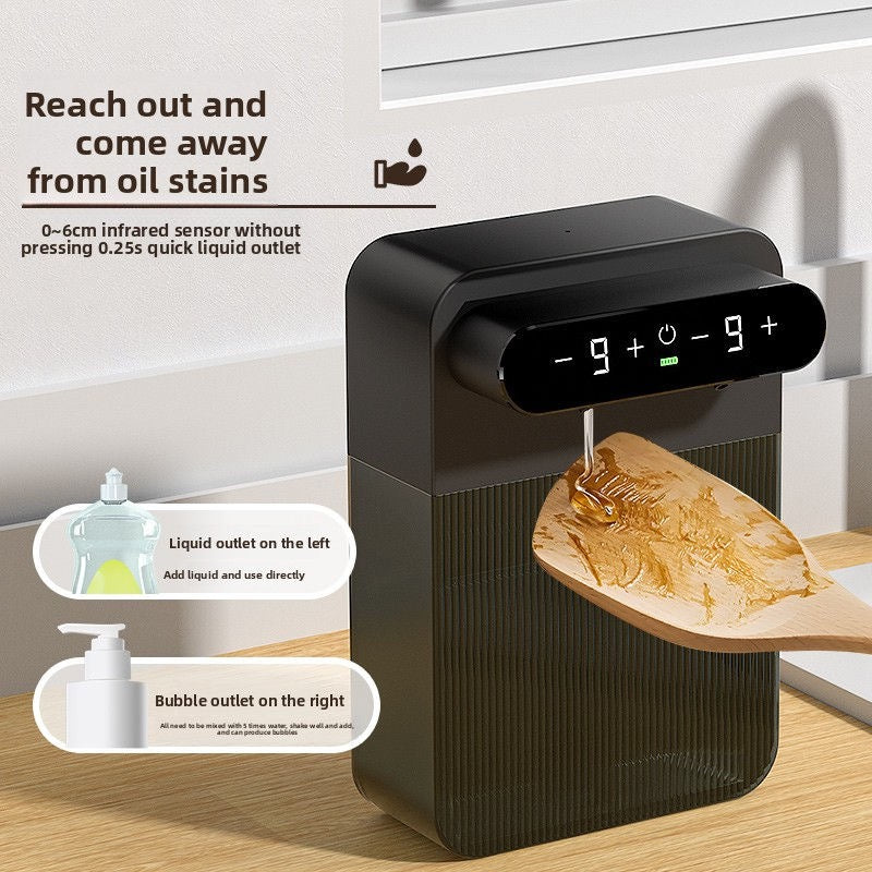 Automatic Foam Soap Dispenser – Touchless, 800ml, USB-C Rechargeable